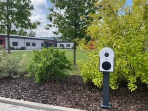 Nová nabíječka elektromobilů