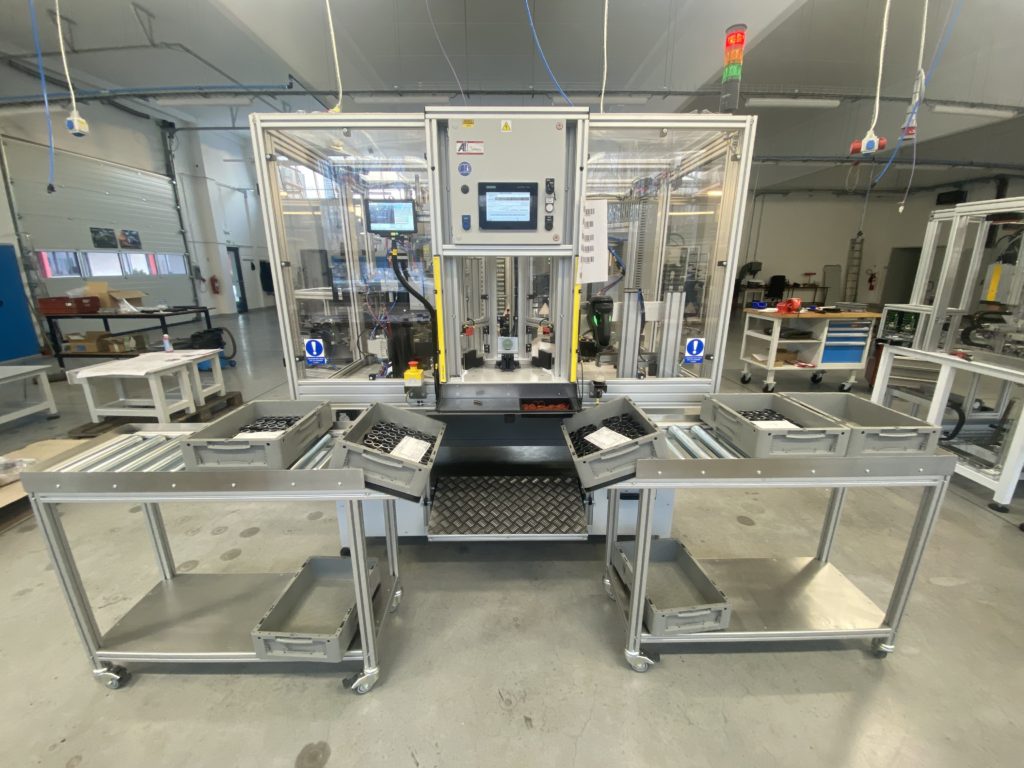 Automatizace montáže elektromagnetů, cívek